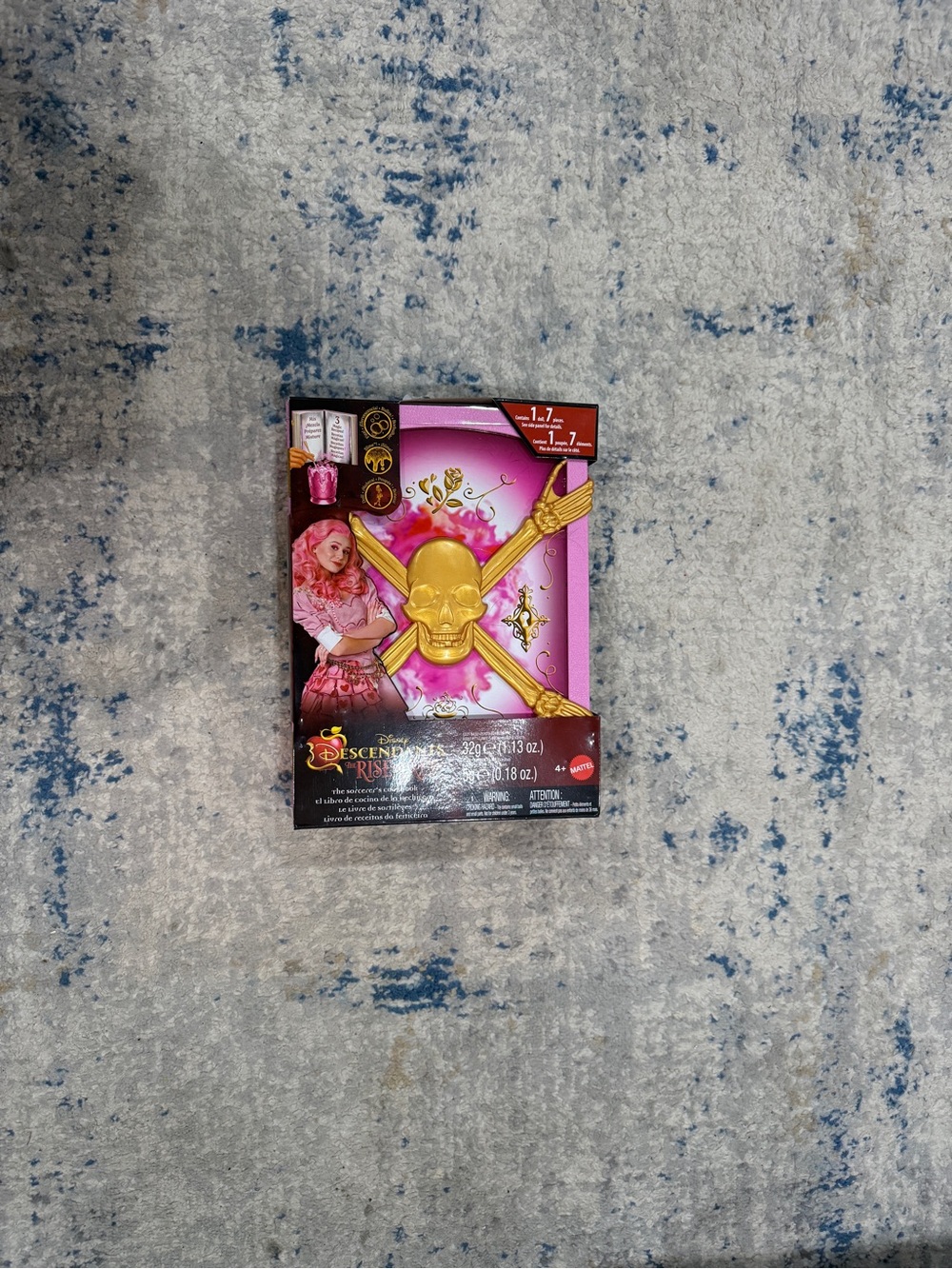 Disney Pink Journal with Gold Skull Crossbones Accent